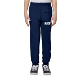 Navy Blue PE Jogger Sweat Pant with SJCS Block Logo