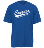 Performance PE T Shirt with Cougars Logo - Short Sleeve