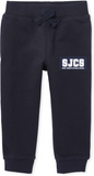 Navy Blue PE Jogger Sweat Pant with SJCS Block Logo