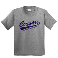 Performance T Shirt with Cougars Logo - Short Sleeve
